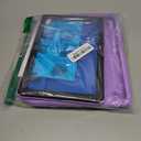 BMOUO Kids Case for iPad 9th/8th/7th Generation, with Built-in Screen Protector, Shockproof Handle Stand Kids iPad 10.2" Case 2021/2020/2019, Light Purple