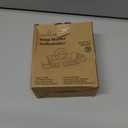 LEVERLOC Soap Holder Dish with Hooks for Shower, Bar Suction Cup Soap Tray Wall Mounted, Rustproof Stainless Steel Sponge Holder Caddy for Bathroom Bathtub Kitchen Sink, White (1 Tire)