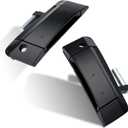 Exterior Door Handle Compatible with Nissan 350Z 2003-2009, Black Door Handle 80606-CD01E, 80606-CD00E, 80607-CD41E, 80607-CD40E, 80606-CD00B Left/Driver & Right/Passenger Side