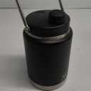 YETI Rambler Half Gallon Jug, Vacuum Insulated, Leakproof, Stainless Steel with MagCap (Black)