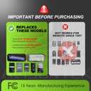 2 fo 9 & 12 DIP Switch Genie Garage Door Opener Remote, 1982 to 1996 Models, GT90-1 GT90 AT90 MAT90 912