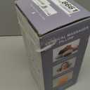 3 in 1 Neck Massager Pillow with Heat, Deep Tissue Massage Cushion for Shoulder Relaxation, Ergonomic Neck Hump Support Pillow for Home Office Travel (Gray)