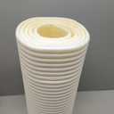 19.7 x 78.7 Inch Wall Padding for Kids, White, 1 Roll