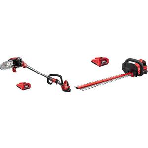 Skil PWR CORE 40 Brushless 40V Pole Saw and Hedge Trimmer Kit