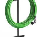 Keten Garden Hose Holder, Detachable Metal Water Hose Holder Stand, Heavy Duty Freestanding Garden Hose Reel Rack and Hose Storage Organizer for Outside Yard