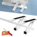 Cestluck No Drill Window AC Support Bracket: Adjustable Air Conditioner Support Bracket, Heavy Duty, Fits Single & Double-Hung Windows, Universal Units for 5000-24000 BTU, Up to 350 lbs
