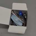 Reading Glasses Blue Light Blocking, Computer Glasses for Women Men, Fashion Square Eyeglasses 5 Pairs (Black + Leopard + Pink + Purple + Clear, +2.5)