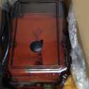 Heavy Duty Handheld Steam Cleaner, 15s Heat-Up, 9-Level Adjustable 2500W Pressurized Steamer for Cleaning with 14 Accessories, Multipurpose Portable Steam Cleanr for Home, Car, Grease, Grout Orange