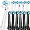 12PCS iO Replacement Heads Compatible with Oral B IO 2/3/4/5/6/7/8/9/10 Series Electric Toothbrush, Compatible with Oral B io Series Toothbrush Heads with Medium Bristles
