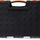 EMENTOL 2PCS Multi-Purpose Portable Organizer Box Set with 44-Removable Compartments, 2 Pieces Professional Boxes with Dimension 16.2"L*13"W*2.3"H
