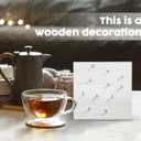 Winter Skiing Sign, Winter Skiing Ski Wooden Box Signs, Skateboard Apres Ski Wood Sign Decor for Home Kitchen Bedroom Bathroom