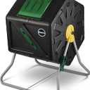 Miracle-Gro Compost Tumbler Single Chamber  Easy-Turn Composter Tumbler Outdoor for Fast Composting  Heavy-Duty Composting Bin with 1 Sliding Door (1 x 27.7 Gallon / 105 Liter) (27.7 gallons)