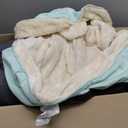 Love's cabin Round Donut Cat and Dog Cushion Bed, 30in Pet Bed for Medium or Large Dogs, Anti-Slip & Water-Resistant Bottom, Soft Durable Fabric Pet beds, Washable Calming Cat & Dog Bed Teal