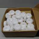 Homemory 48 Pack 3 Flameless Led Floating Candles, 200 Hour White Battery Operate Waterproof Tealights for Cylinder Vases, Centerpieces at Wedding Decor, Party, Pool