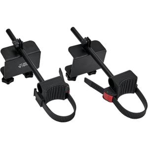 JOYTUTUS Truck Bed Bike Rack Mount, Bike Rack for Pickup Truck Bed, No Remove Tire, Anti-Wobble Bike Holder, Strengthen Metal Bicycle Mount