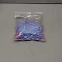 Lilosy Sexy Stocking Rhinestones Heart Garter Underwire Floral Mesh lace Sheer Babydoll Lingerie Teddy Bodysuit Skirt Set (Large, Light Blue)