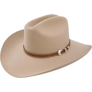 Stetson Mens Cowboy Marshall Hat (7 3/8, Tan)