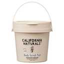 California Naturals Exfoliating Body Scrub with Coconut Oil, Sugar and Vitamin C Naturally Scented with Toasted Coconut, 14.5 oz