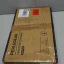 Perlegear Tabletop TV Stand, Universal TV Stand for 2360 Inch LCD/LED/OLED TVs, Height-Adjustable TV Mount Stand with Tempered Glass Base & Cable Management, VESA 400x400mm, PGTVS02