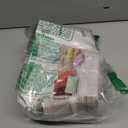 FUTEI Rust Decorative Throw Pillow Covers 18x18 Inch Set of 2, Square Soft Faux Rabbit Fur Big Striped Cushion Cover,Home Decor for Couch Sofa Bed Living Room