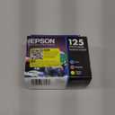 EPSON 125 DURABrite Ultra Ink Standard Capacity Color Combo Pack (T125520-S) Works with Stylus NX-125, NX-127, NX-130, NX-230, NX-420, NX-530, NX-625, WorkForce WF-320, WF-323, WF-325, WF-520