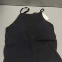 LASLULU Womens Bra Tops Black Sports Bra + Black Long Sleeve Tops-L