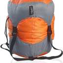 Frelaxy Compression Sack, Ultralight Sleeping Bag Stuff Sack Compression Stuff Sack - Space Saving Gear for Camping, Hiking, Backpacking (Orange, M)