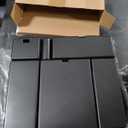 Muslogy Center Console Organizer For 2023-2025 Ford F250 F350 F450 Super Duty Accessories Custom Fit Storage Box Divider(Fit with OEM Tray), Fits Seats Only, Not for Work Surface Console(Black)