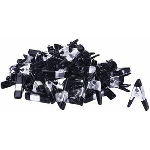 100 pc. Mini Metal Spring Clamps