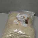 EasyJoy Ultra Soft Fluffy/Fuzzy Shaggy Area Rug Faux Fur Chair Cover Seat Pad for Bedroom Floor Sofa Living Room (2 x 6 ft Sheepskin, Beige)