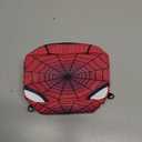 LLCXCSI Kids Toiletry Bag for Boys, Cute Small Red Spider Web Wash Bag for Little Young Boys Waterproof Cosmetic Weekender Bag Toddler Traveling Toiletries
