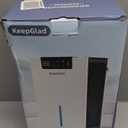 Dehumidifier, 98OZ Dehumidifiers for Home(1000sq.ft), Humidity Display Dehumidifier for Basement Bathroom Bedroom, Auto Shut Off, Washable Filter, Drain Hose, Timer, 7 Ambient Lights, White