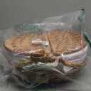 Small Picnic Basket with Removable Liner, Empty Basket for Kid with Lids, Picnic Hamper with Foldable Handles, Natural Color