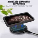 Black Retro Vintage USA American Flag Patriotic Design Compatible with iPhone XR Case for Boys Luxury Shockproof Rugged Cover Dual Layer Soft TPU + Hard PC Bumper Full-Body Protective Case