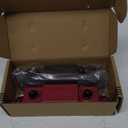 MOFEEZ Power Distribution Block Bus Bar, 4 x 3/8" Posts, 6 x #8 Screws Terminals, Max 48V 250A (Pair, Red & Black)