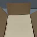 Woodlake Manila File Folders  Letter Size (8.5" x 11"), 1/3-Cut Oversized Tabs, 100 Pack, Heavyweight 120LB/220GSM Durable Paper Folders for Home, Office, School  Made in USA