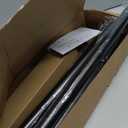 1 Diameter Black Curtain Rods for Windows, 2 Pack 30-90 Inch Heavy Duty Window Rods, Long Adjustable Curtain Rod, Fits Most Standard Windows, Suitable for Bedroom, Living Room, Farmhouse