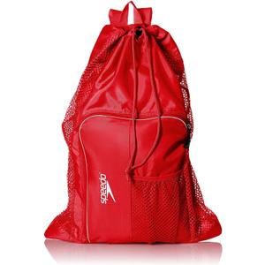 Speedo Unisex-Adult Drawstring Deluxe Ventilator Mesh Equipment Bag (Formula One)