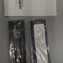 Malimali 6 Inch Recessed Finger Flush Pulls for Pocket Door Closet Door, Sliding Barn Door Handle, Matte Black Stainless Steel Rectangular Door Pulls Hardware(2 Pack)