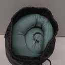 Travel Pillow - Hooded Neck Pillow Airplane Memory Foam Filling for Plane, Office, Cars Sleeping, Road Trip, Long Flights, Airplane Travel Essentials, Includes Eye Mask & Earplugs (Green)