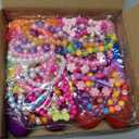 24 Pack Easter Basket Stuffers, Prefilled Eggs with Bracelets for Kids Easter Eggs Hunt, Easter Basket Essentials, Classroom Prize Rewards, Party Favors for Kids Boys Girls