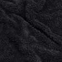 Men's Winter Jacket Heavyweight Fleece Hoodies Full Zip Up Sherpa Lined Fleece Sweatshirt Black Small (Black, S)