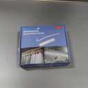 WOBANE Motion Sensor Stair Strip Lights,Rechargeable Motion Activated Closet Light,Battery Powered LED Strip,60 LEDs Homelife Bar for Bed,Pantry,Counter,Night Light,Cabinet,6000K White,6.56ft,2pcs