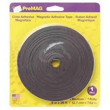Promag Magnetic Tape .5 In X 25 Ft, 1 Roll