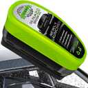 Einesin Upgrade Automotive Oil Film Cleaning Brush, Reusable Oil Film Cleaning Brush, Glass Coating for Windshield, Prevents Rain and Fog Cleaning Glass Brush, Green