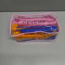 40pcs Heatless Spiral Hair Curlers for Long Hair - Heatless Curls Overnight 22inch Magic Hair Rollers No Heat Curlers for Women Kids (Pink&Orange)