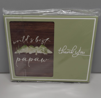 Lacama Papa Picture Frame 4x6, Papa Gifts, Papa Fathers Day Gift,Christmas Gifts for Father