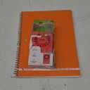 Mini USB Cable Fans Red, And Notebook for School Orange