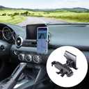 HAPPYHORSE Car Phone Holder Compatible with Mazda MX-5 ND 2016-2024Central Control Air Vent Car Phone Holder Mount Mobile Phone Holder Accessories (Style B)
