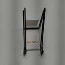 8 Inch Large Plate Stands for Display - Metal Square Wire Plate Holder Display Stand + Picture Stand for Book, Platter, Plaque, Photo Easel (2 Pack)